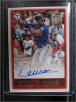 2023 TOPPS EZEQUIEL DURAN AUTOGRAPH RC