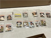 1964 YANKEES BASEBALL CARDS (WHITEY FORD, MARIS)