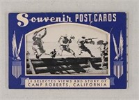 Vintage Souvenir Post Cards Camp Roberts CA