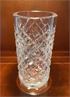 Waterford Thick Crystal Vase 6”