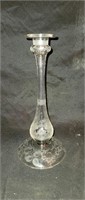 Antique 12" Signed Libbey Cut Glass Lamp Base