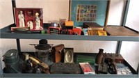 Estate Collectibles - Sad Irons, Brass Weights +++