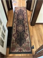 LONG HALLWAY RUG, 94" X 25"