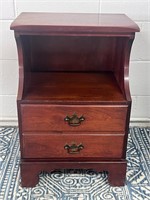 mahogany Nightstand  bed side table lovely