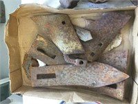 Old plow parts