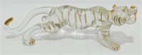 * Glass Tiger Figure - 3"x10"