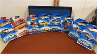 8 Miscellaneous lot of New Hot wheels on card