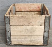 Antique Carnation Wood Crate