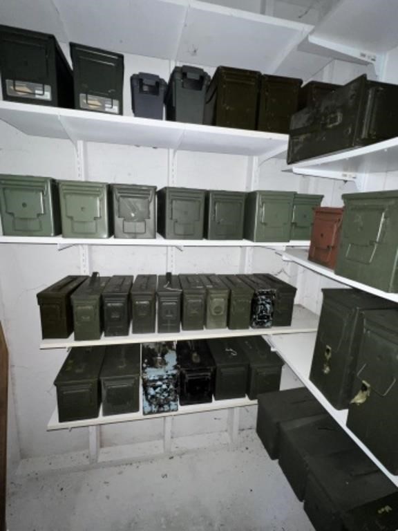 Empty Ammunition Boxes