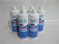 Six 1qt Bottles Poolife Intensive Stain Prevention