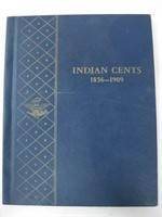 Indian Head Cents Coin Book w/ 43 Coins