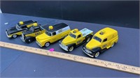 5  1/25 scale Napa Delivery Vehicles.