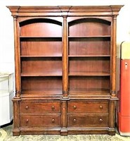 Thomasville Bookshelf with Lower Drawers