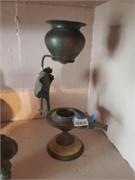 Unusual Incense Burner Metal Lamp
