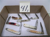 (7) Pocketknives - (5) American Blade,