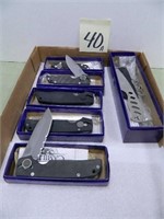 (6) Cuda Pocketknives