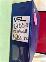 1200 NFL CARDS IN BINDER