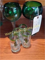 6 Cactus Shot Glasses with Margarita Glasses
BRIN