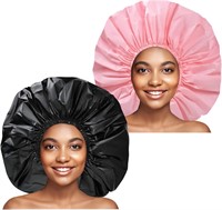 SEALED-Extra Large Shower Cap x2