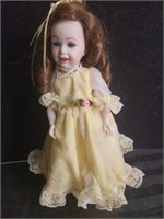 S.F.B.J. Paris Bisque head doll, 15"