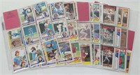 1980s St Louis Cardinals MLB TOPPS Trading Cards