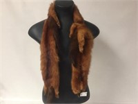 Lot of 3 Mink Furs, Total Length - 46"