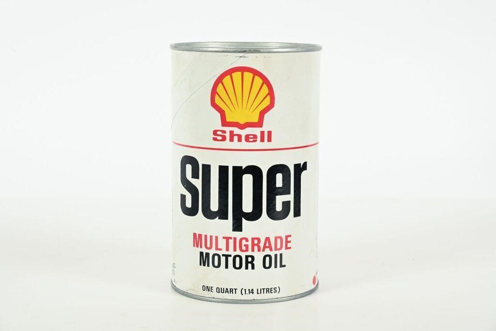 SHELL SUPER MULITGRADE MOTOR OIL IMP QT CAN