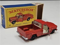 1964 NOS Match Box #71 Toy Jeep Gladiator