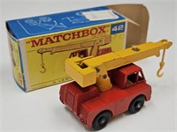 1969 NOS Match Box #42 Iron Fairy Toy Crane