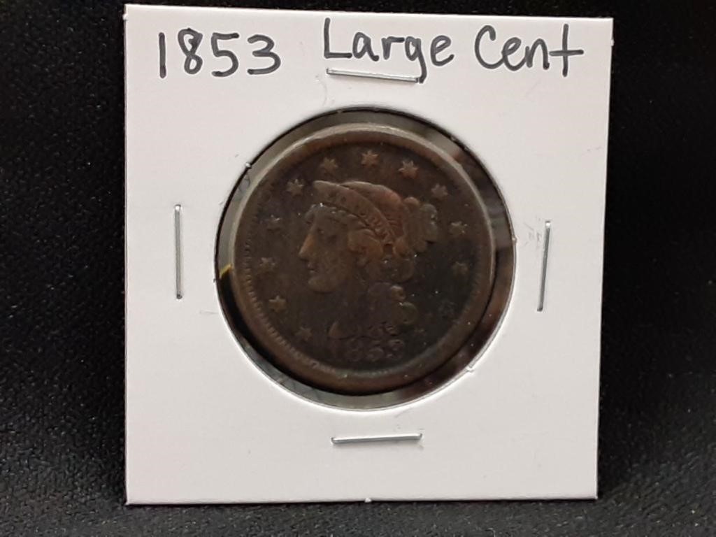 1853 Large Cent