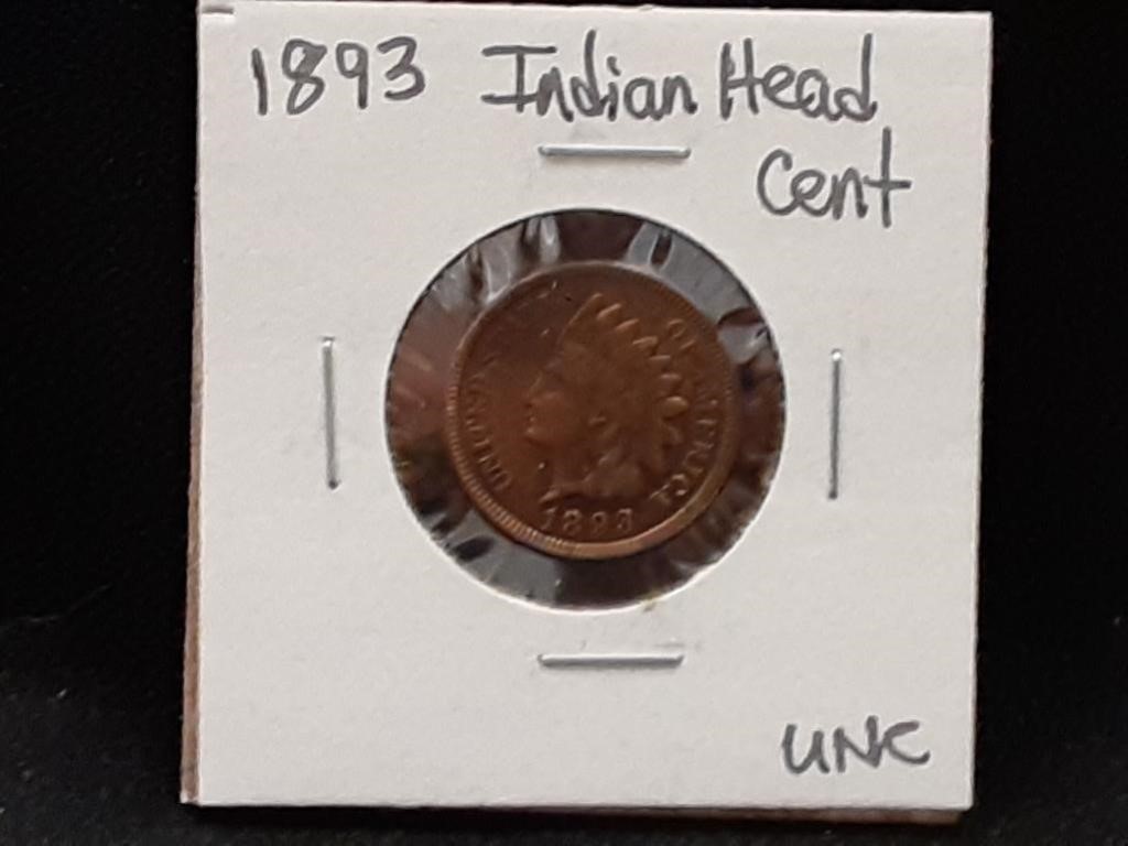 1893 Indian Head Penny