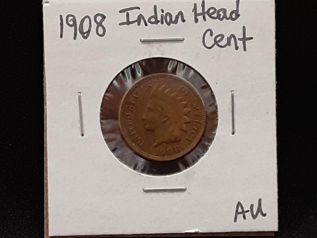 1908 Indian Head Penny