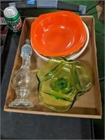 Green Dish, Bowl, Better Homes & Others