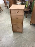 Modern 5 drawer chest of drawers