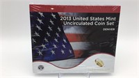 2013 U.S. Mint Uncirculated Coin Set P&D