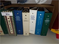 BOX WITH VINTAGE IOWA COOKBOOKS