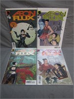 4 Assorted "Aeon Flux" Comics