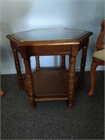 Glass Top Coffee Table & End Table
