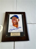 Mickey Mantle Auto