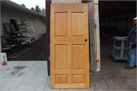 (2) Oak Interior Doors