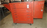 Lot #914 - Matco 8 Drawer Rolling tool box with