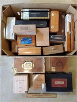 Empty Cigar Boxes