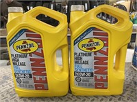 Lot (2) Pennzoil 0W-20 Motor Oil