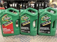 Lot (2) Full (1) Partial Quaker State 10W-30