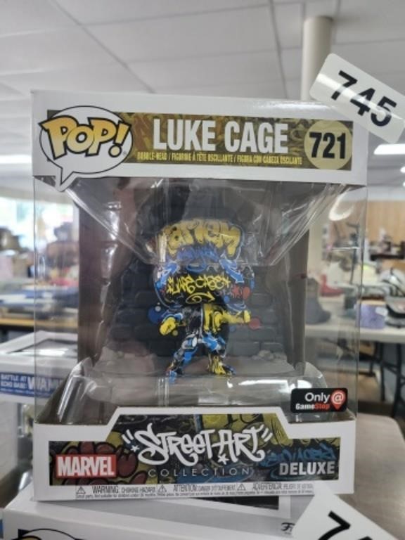 MARVEL POP LUKE CAGE #721, NEW IN BOX