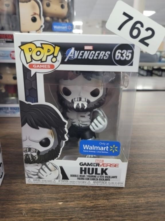 MARVEL POP HULK, #653, NEW IN BOX