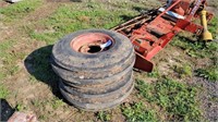 2-11L-15SL tractor front tires w/rims