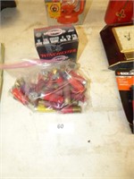 BOX OF 12GA SHELL & BAG ASSORTED SHOTGUN SHELLS