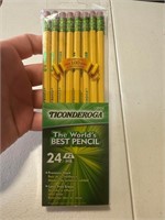 Ticonderoga 24pk Worlds Best #2 Pencil