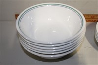 14 Corelle Bowls and 2 plates